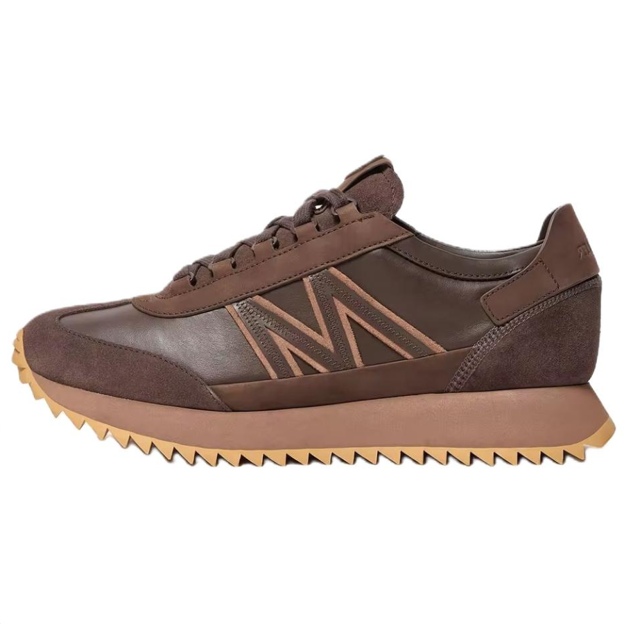 Moncler Casual Shoes Men's Low Top Brown