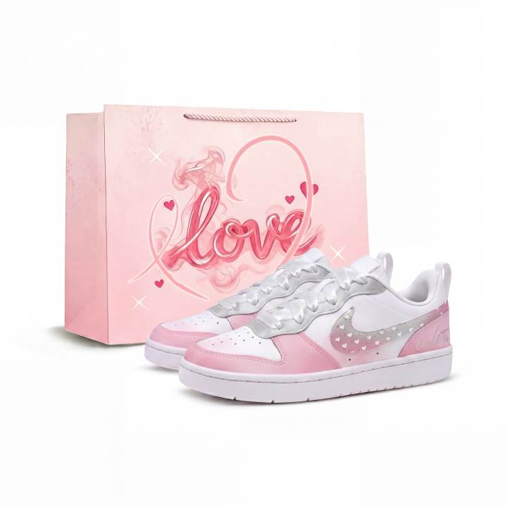 Nike Nike Court Borough Skateboard Shoes Women's Low Top White