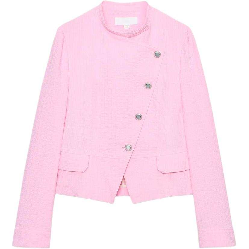 ZARA Business Suits Women's Pink Crew Neck