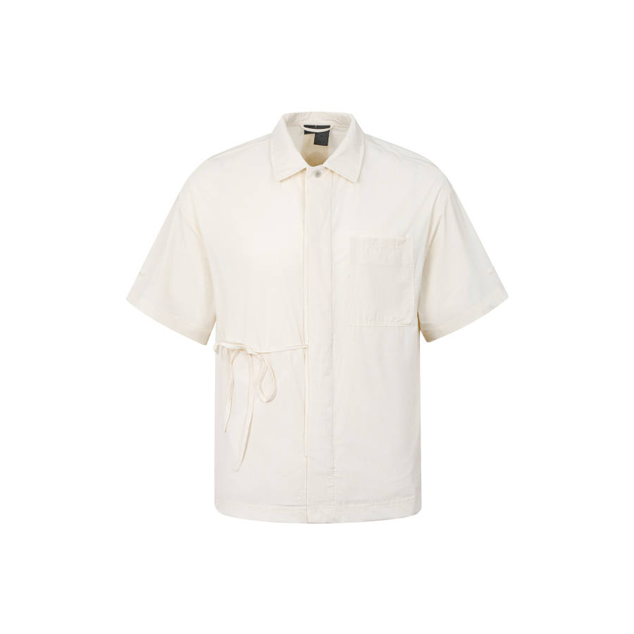 Li-Ning Li Ning X Jackie Chan Kung Fu Collection Shirts Unisex Papyrus White Moderate