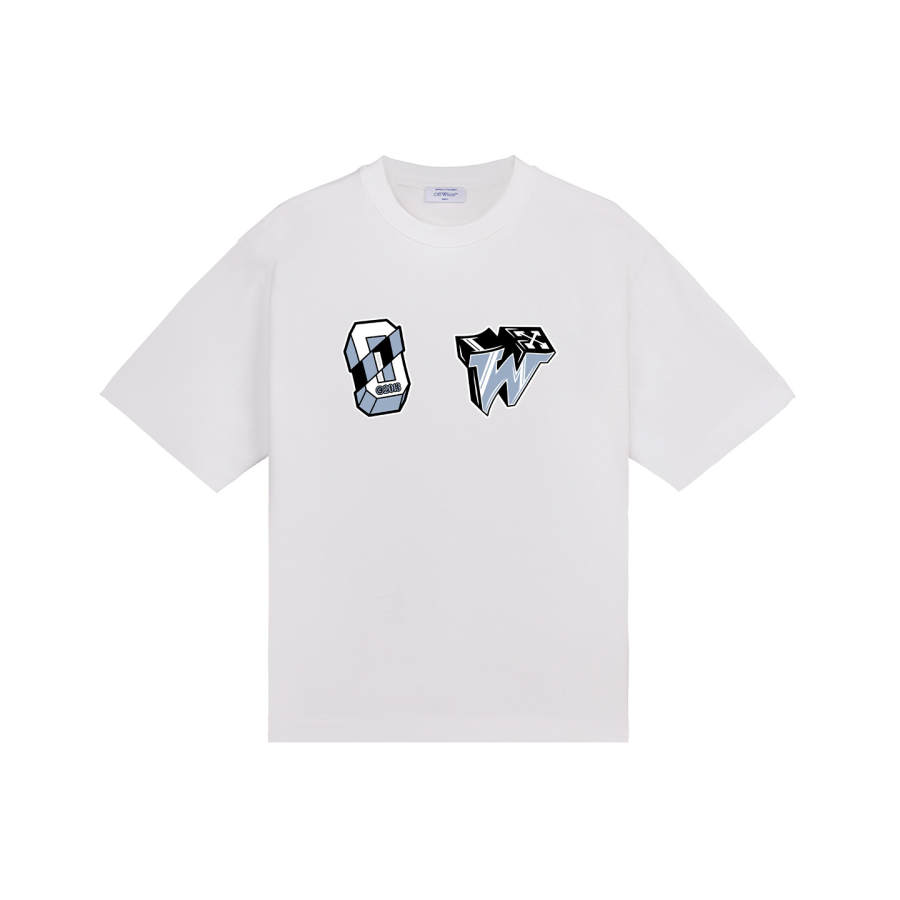 OFF-WHITE OFF WHITE T Shirts Unisex Crew Neck Moderate Heavyweight