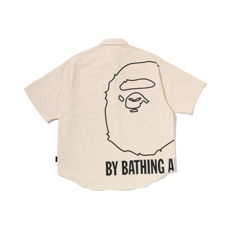 A BATHING APE A BATHING APE SS26 Shirts Unisex Lapel Moderate Other