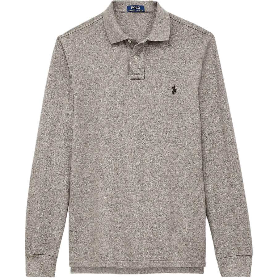 Polo Ralph Lauren Polo Shirts Men's Gray Polo Collar Moderate Straight Fit