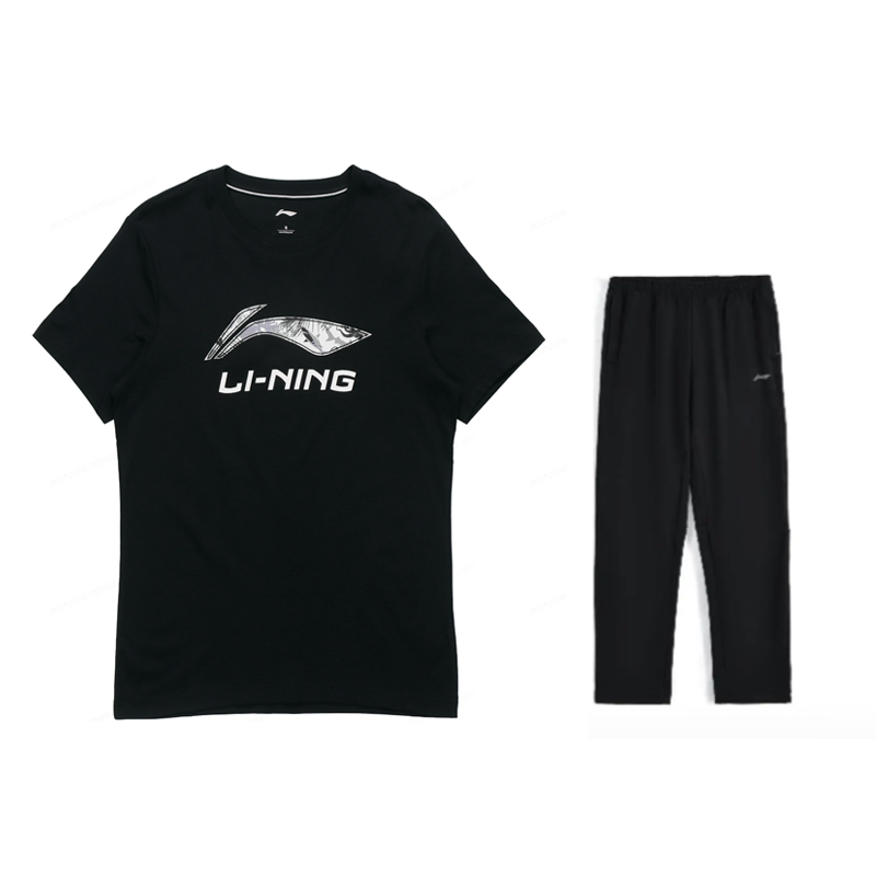Li-Ning Li Ning Casual Sportswear Men's Crew Neck Moderate