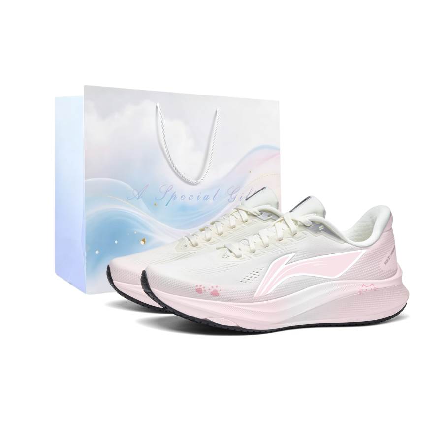 Li-Ning Li Ning Red Hare 9 Running Shoes Women's Low Top Pink