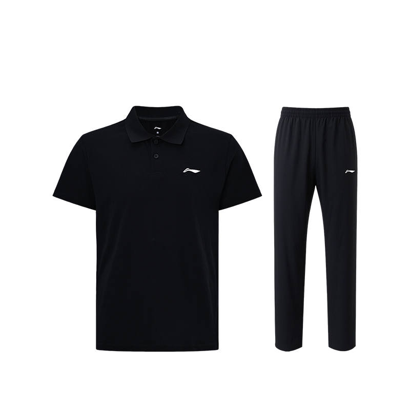 Li-Ning Li Ning Casual Sportswear Unisex Polo Collar Moderate