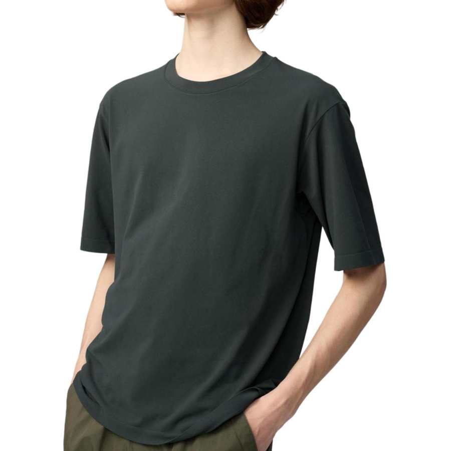 UNIQLO U Collection T Shirts Unisex Dark Gray Crew Neck