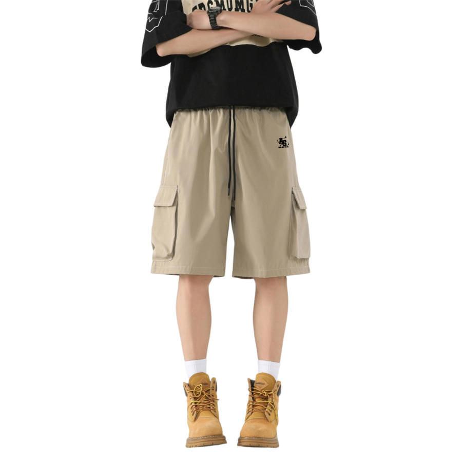 Disney Cargo Shorts Unisex Thin Straight Fit Pants