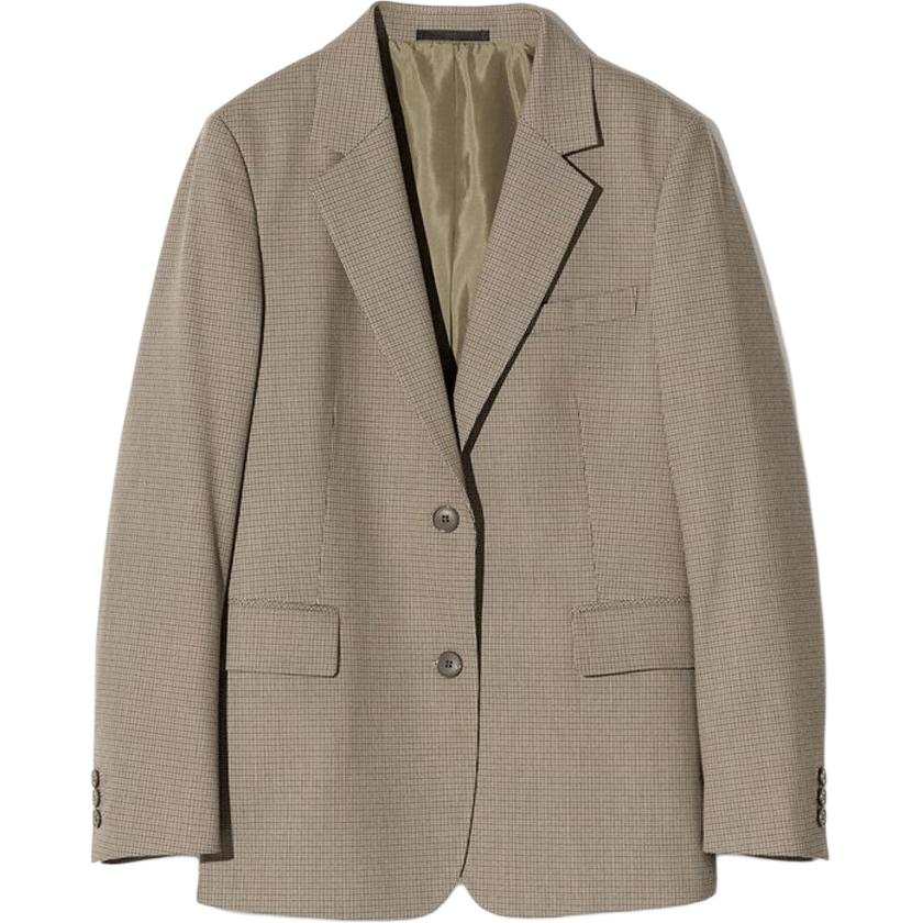 UNIQLO Business Suits Women's 37 Chestnut Lapel