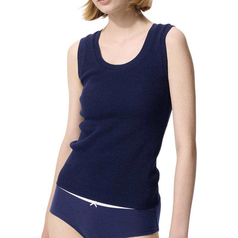 UNIQLO Tank Tops Women's 69 Navy Blue Other