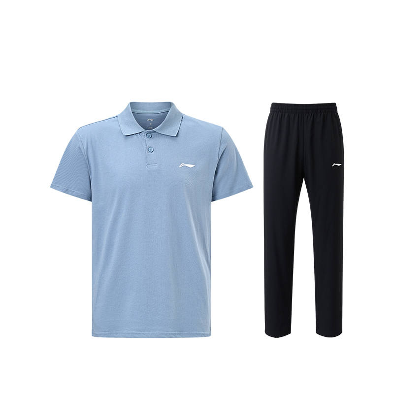 Li-Ning Li Ning Casual Sportswear Unisex Polo Collar Moderate