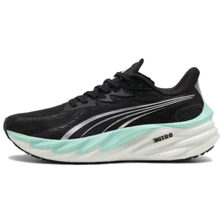 PUMA Velocity NITRO 4 Abrasion Resistant Abrasion Resistant Low top Casual Running Shoes Women's Black