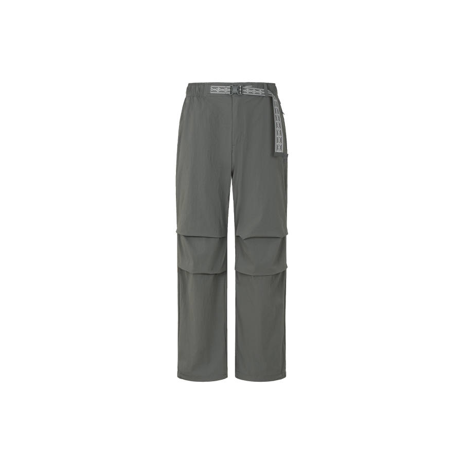 Li-Ning Li Ning Casual Pants Unisex Slate Gray Thin Wide Leg Pants