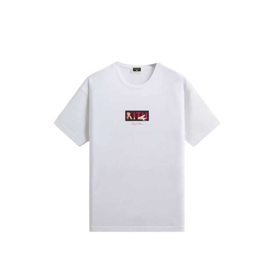 KITH KITH T Shirts Men's White Crew Neck Moderate