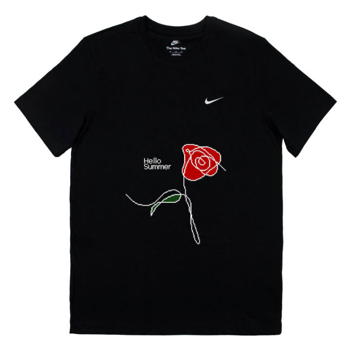 Nike Nike Sportswear T Shirts Unisex Black Crew Neck