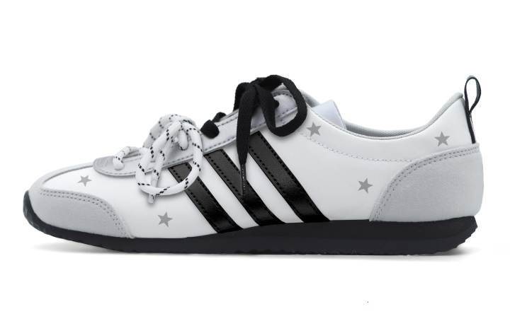 Adidas Adidas VS JOG 2.0 German Army Trainers Unisex Low Top Black