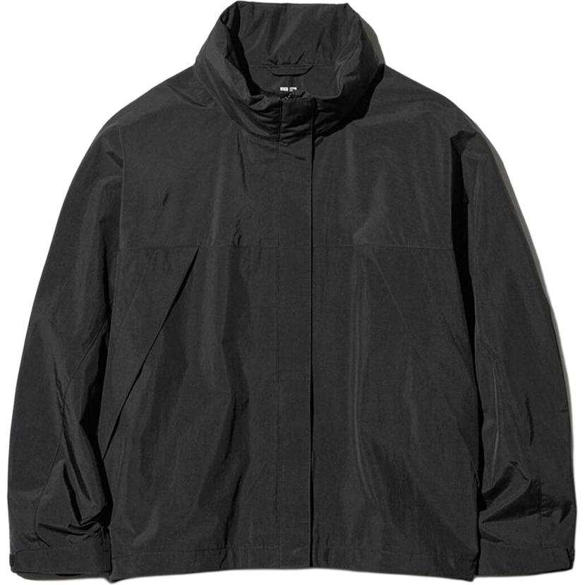 UNIQLO Jackets Women's Black Stand Collar Moderate Other