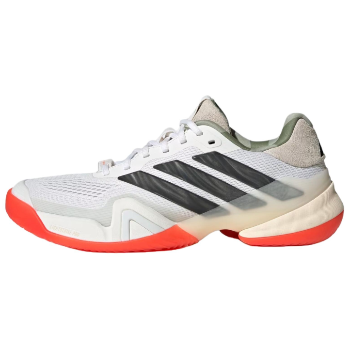 Adidas Adidas BARRICADE 14 Tennis Shoes Men's Low Top Carbon White