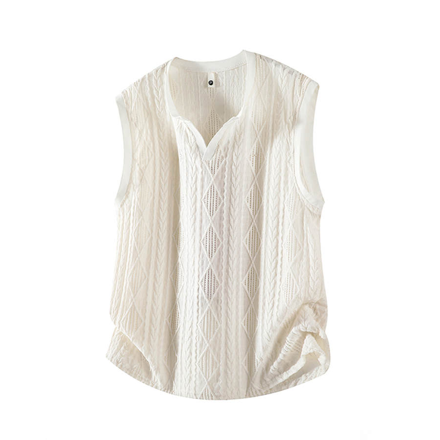 GWAF Tank Tops Unisex V Neck Moderate Straight Fit
