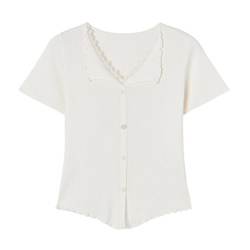 XIANGYING Knitwear Women's V Neck Thin