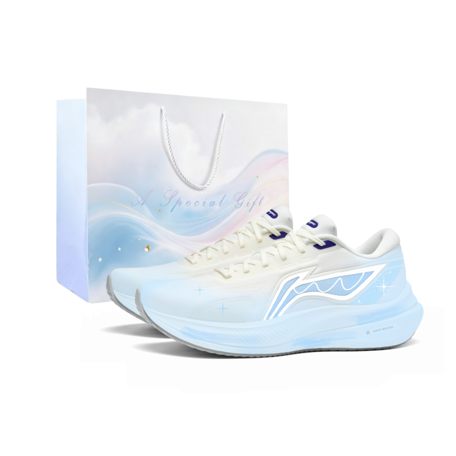 Li-Ning Li Ning Yueying 5 Running Shoes Men's Low Top Cloud Island Star Tide Special Shopping Bag
