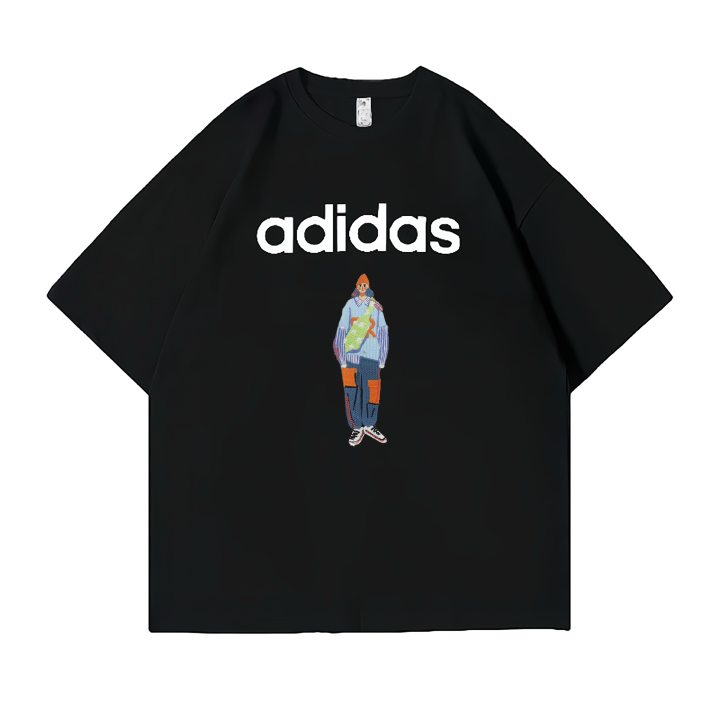 Adidas Adidas ESSENTIALS T Shirts Unisex Black Crew Neck