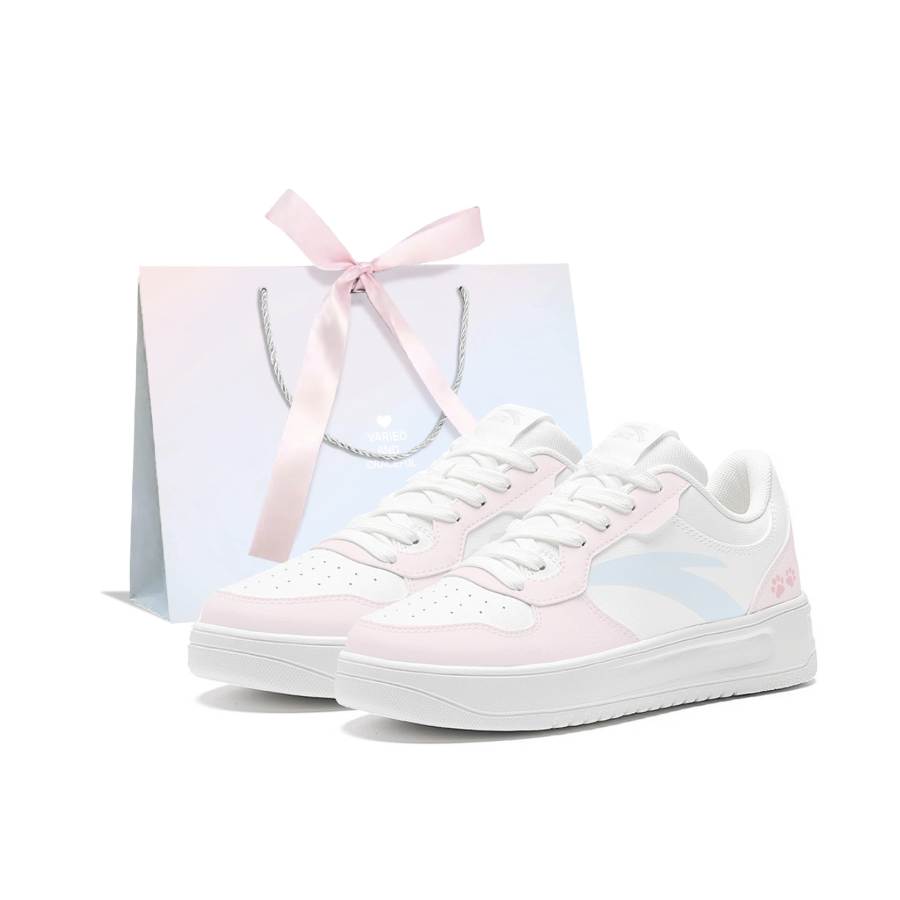 ANTA Easy Skateboard Shoes Women's Low Top Blue