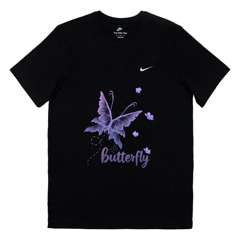 Nike Nike Sportswear T Shirts Unisex Black Crew Neck