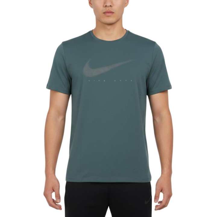 Nike Nike MILER Running T Shirts Men's 382 Crew Neck