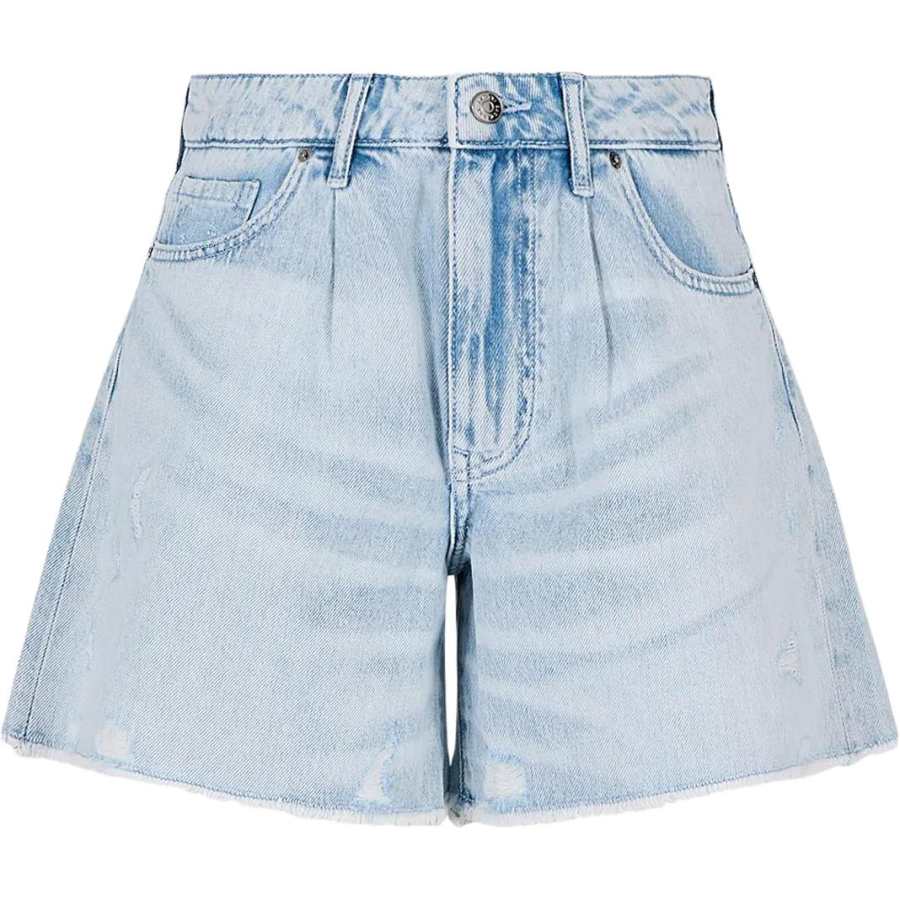 EMPORIO ARMANI SS23 Shorts Women's Blue