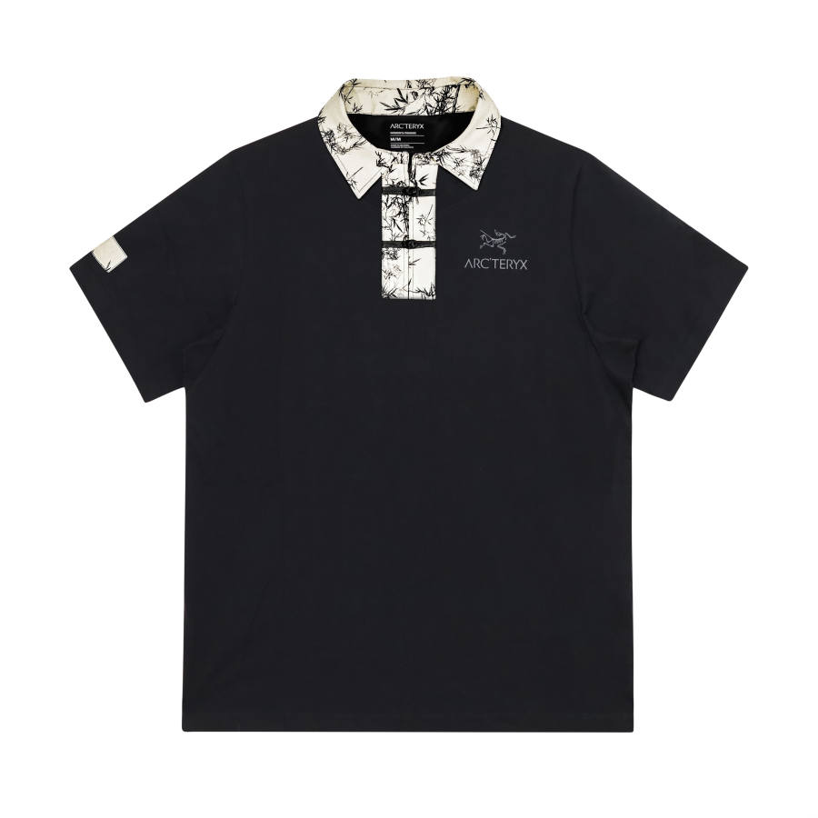 Arcteryx T Shirts Unisex Black/Black Crew Neck Moderate Straight Fit