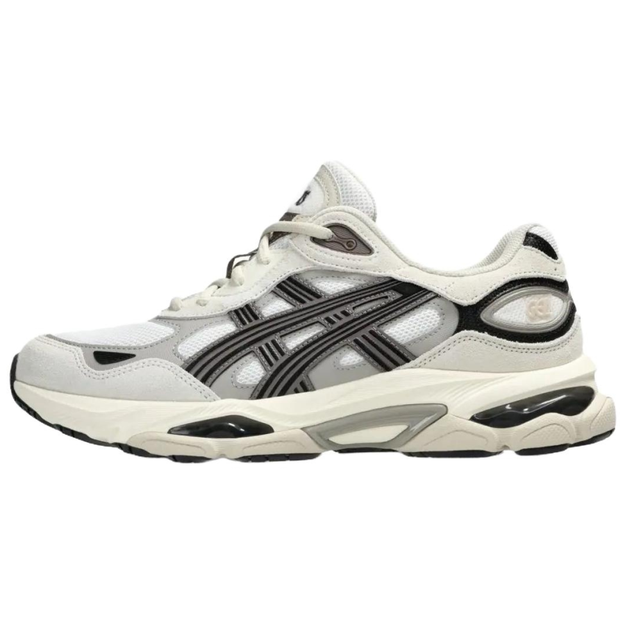 ASICS Gel NYC 2.0 Running Shoes Unisex White Gray Black