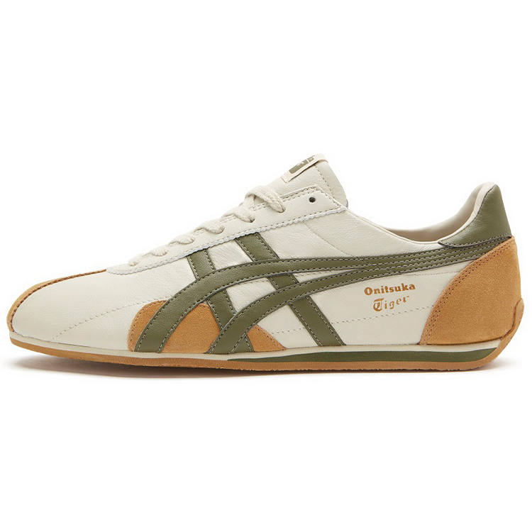 Onitsuka Tiger Runspark Running Shoes Unisex Low Top Beige Yellow