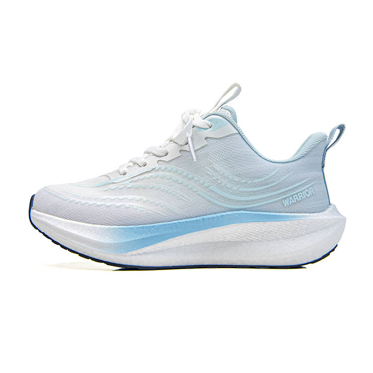 WARRIOR WARRIOR Running Shoes Women's Low Top Light Blue White Silver Blue