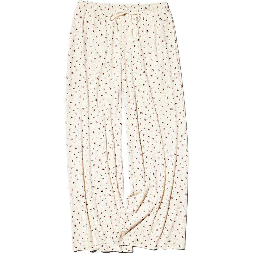 UNIQLO Casual Pants Women's Ivory Moderate Straight Fit Pants