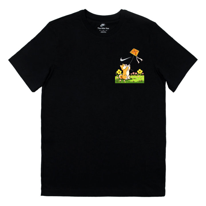 Nike Nike T Shirts Unisex Black Crew Neck