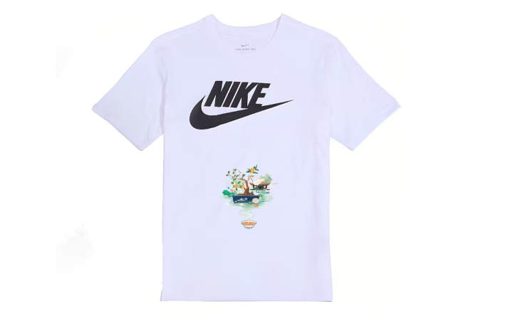 Nike Nike Sportswear T Shirts Men's White Crew Neck