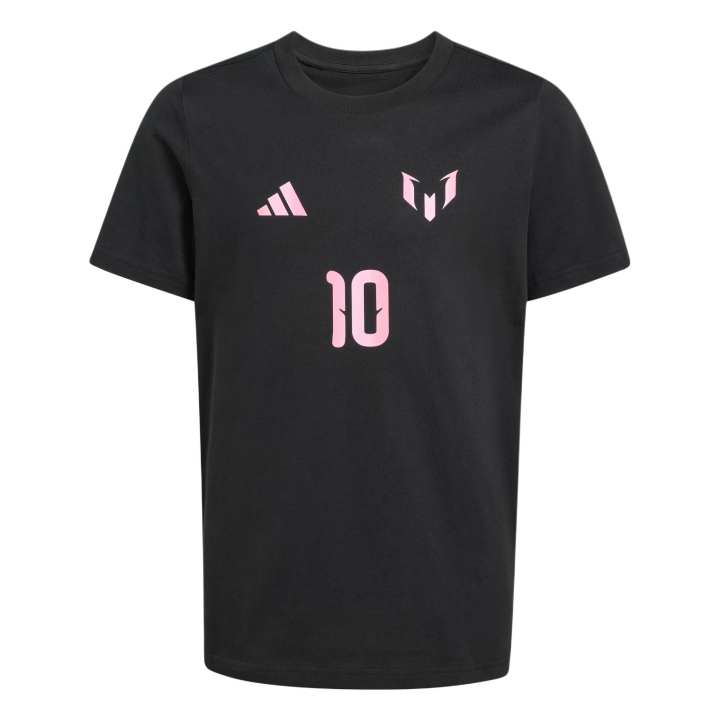 Adidas Adidas X MESSI Kids T Shirts Crew Neck Moderate