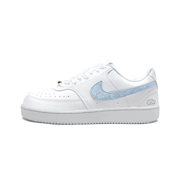Nike Nike Skateboard Shoes Women's Low Top White/Blue