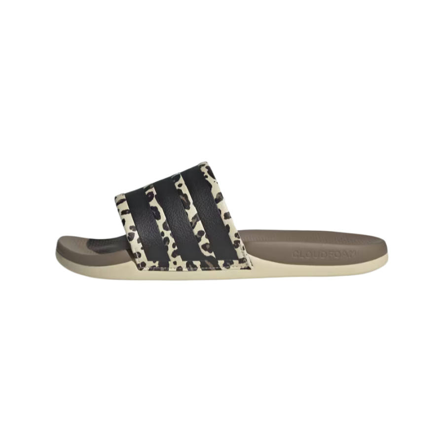 Adidas Adidas Adilette Comfort 2.0 Slide Slippers Unisex Crystal Linen/Core Black/Crystal Linen