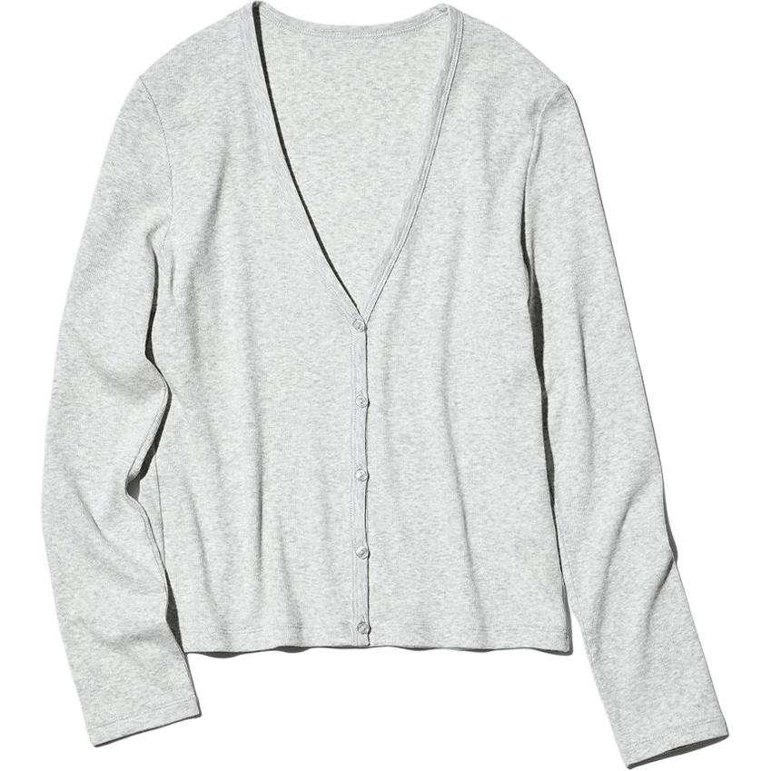 UNIQLO Knitwear Women's 03 Gray Moderate