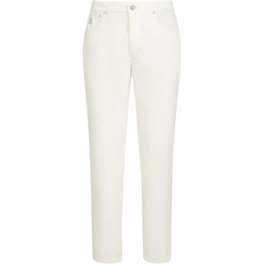 Brunello Cucinelli Casual Pants Men's Ecru Moderate Other