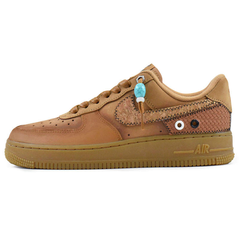 Nike Nike Air Force 1 Skateboard Shoes Women's Low Top Brown