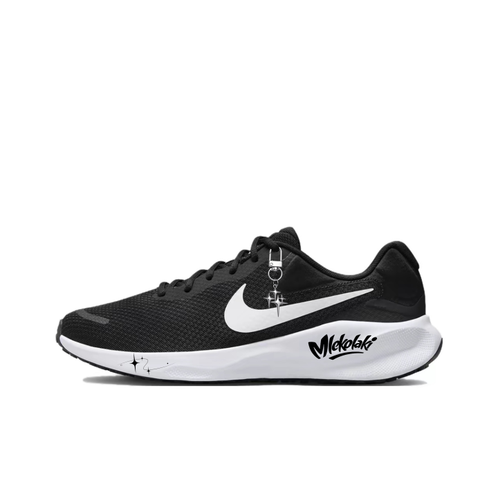 Nike Nike REVOLUTION 7 Running Shoes Men's Low Top Black/White