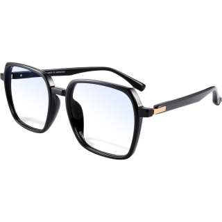 PULAIS Plate Square Blue Light Blocking Glasses Unisex