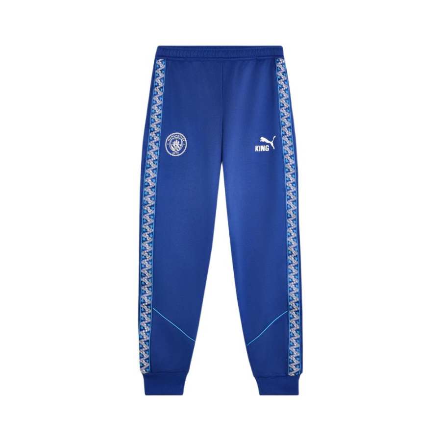 PUMA DRYCELL Knitted Sweatpants Men's Swift Blue Moderate Cuffed Pants