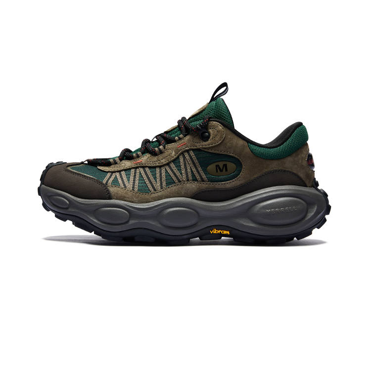 MERRELL Mountaineering & Hiking Shoes Unisex Low Top Army Green