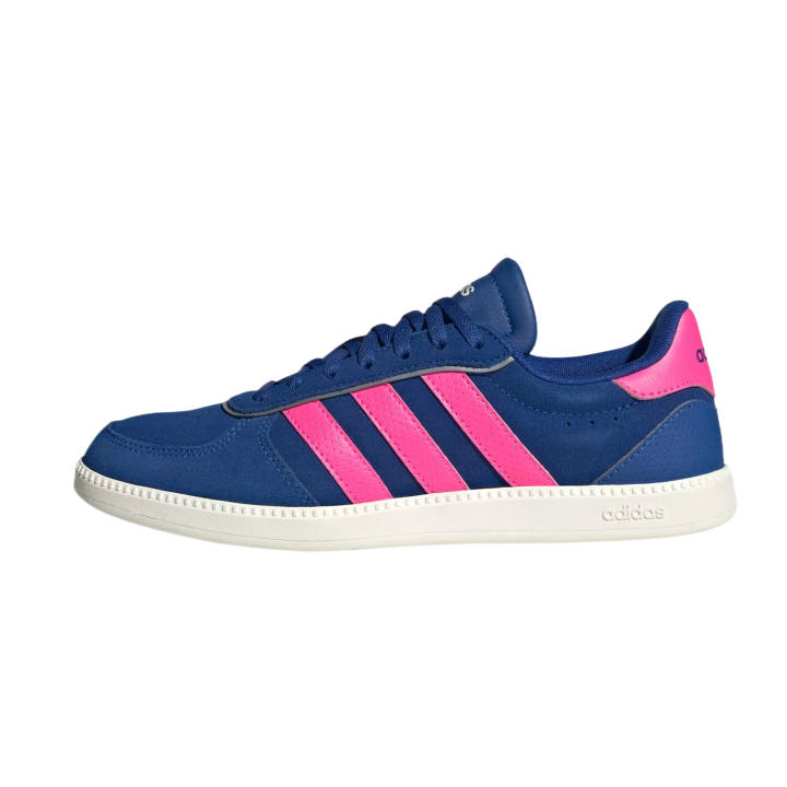 Adidas Adidas BREAKNET SLEEK Skateboard Shoes Women's Low Top Preppy Royal Blue/Bright Pink/Core White