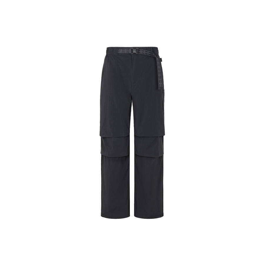 Li-Ning Li Ning Casual Pants Unisex Black Thin Wide Leg Pants