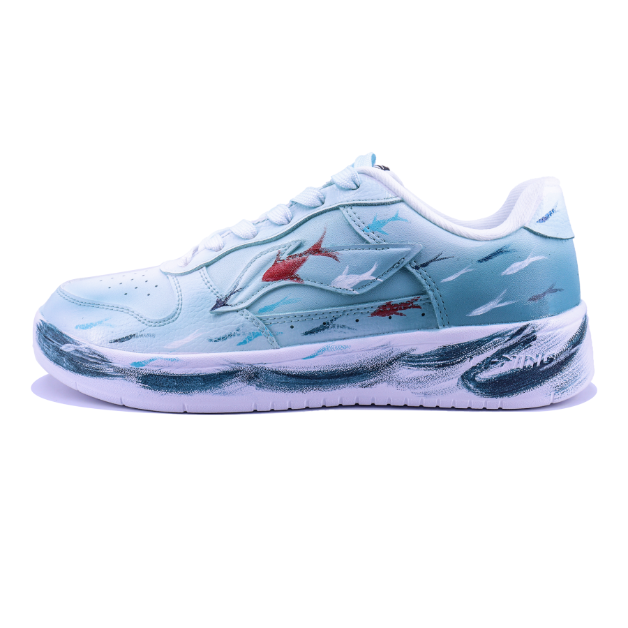 Li-Ning Li Ning Floating Boat Skateboard Shoes Unisex Low Top Blue/Cyan/Green/Red